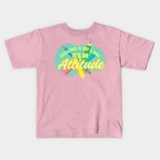 Good Attitude Teacher Shirt Kids T-Shirt